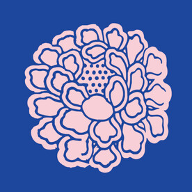 荷花莲叶国风矢量图形素材底纹