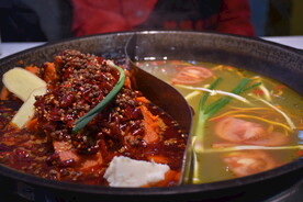 番茄麻辣锅底鸳鸯锅底