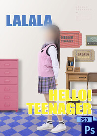 青年学生摄影背景