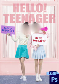 青年学生摄影背景