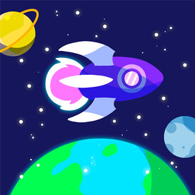航天科技插画 