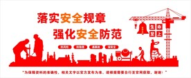 安全规章文化墙 