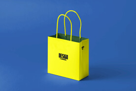 纸质手提购物袋样机