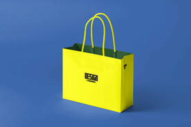 纸质手提购物袋样机