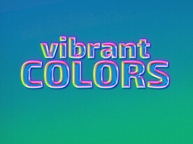 卡通透明字体玻璃塑料质感