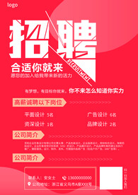 招聘海报