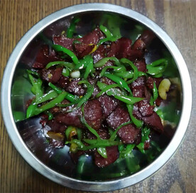 青椒牛肉