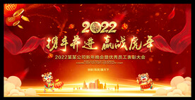2022虎年年会背景