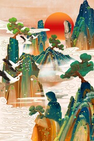 国潮海报设计图片