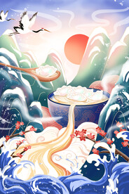 国潮海报设计图片