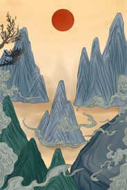 国潮海报设计图片