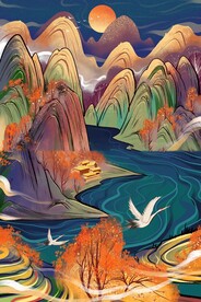  国潮海报设计图片