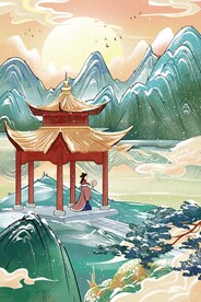 国潮海报设计图片