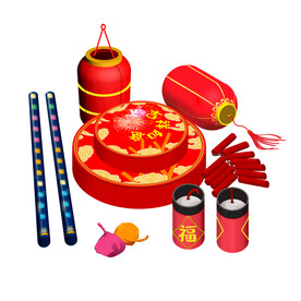 灯笼鞭炮