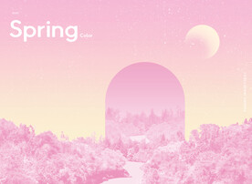 时尚 唯美 梦幻 多彩 天空 