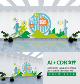 文明城市文化墙