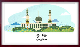 地标插画