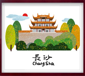 地标插画