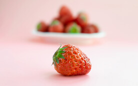 草莓特写