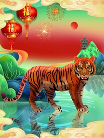 虎年素材 
