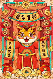 虎年素材 