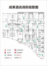 消防疏散图 