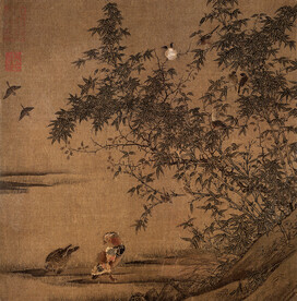 竹汀鸳鸯