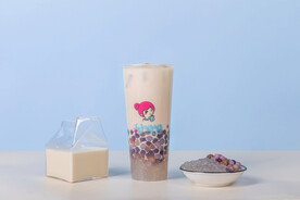 双拼奶茶