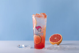 红柚泡饮水果茶