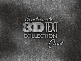 电影游戏  3D立体字 广告字