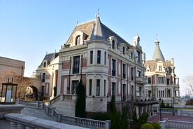 欧式建筑别墅区欧式房屋住宅洋房