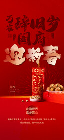 新年习俗海报