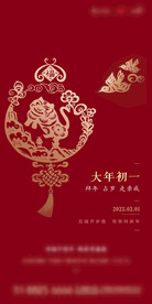新年习俗海报