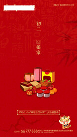 新年习俗海报