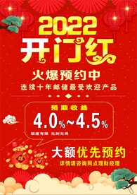 开门红海报