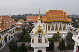 白马寺泰国佛殿苑宗教建筑