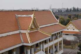 白马寺泰国佛殿苑异域建筑