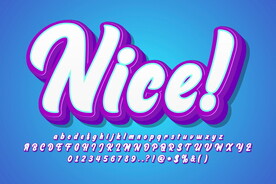 3D字体设计