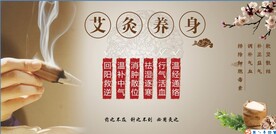 艾灸海报