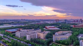 沈阳建筑大学晚霞