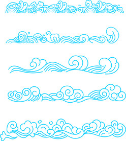 海浪纹