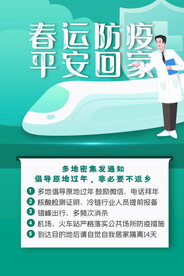 春节防疫海报