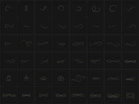 矢量复古欧美复古花边