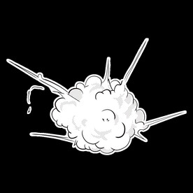 爆炸烟雾