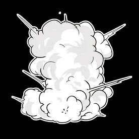 爆炸烟雾