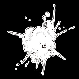 爆炸烟雾