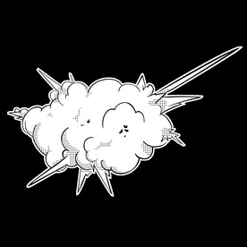 爆炸烟雾