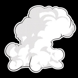 爆炸烟雾