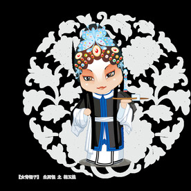 戏曲人物PNG 戏曲元素 京剧