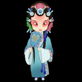 戏曲人物PNG 戏曲元素 京剧